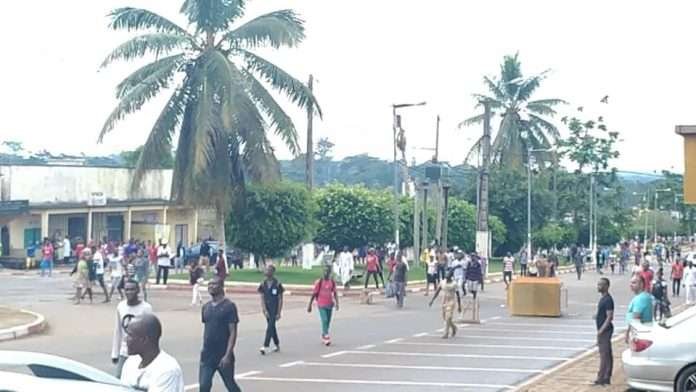 Émeutes de Sangmelima